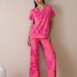 Sweet Dreams Women Printed Pyjama Set-picture-44