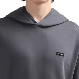 Calvin Klein Grey Cotton Comfort Fit Sweatshirt image 5
