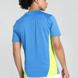 Puma Blue Slim Fit Printed Jersey image 2