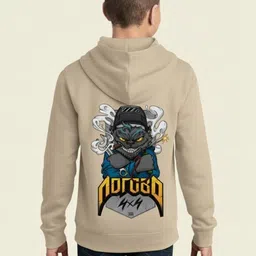 Dagcros Boys Printed Hooded Sweatshirt image 4