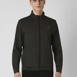 Van Heusen Green Regular fit Solid Casual Jacket-image-21