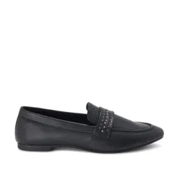 Forever Glam by Pantaloons Women's Black Loafers-picture-10