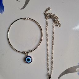 J.S ENTERPRISES Stainless Steel Circular Pendants with Chains-picture-13