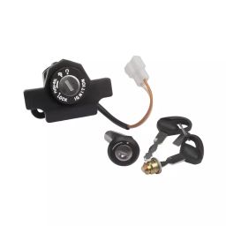 Deutsche Cylindrical Ignition Lock Kit for Bajaj Platina 125 Dtsi Es Set of 3 DEUS-0436KC-picture-37