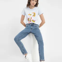 levi's Women's 711 Blue Skinny Fit High Rise Jeans-picture-21