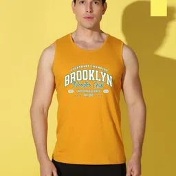 WOOSTRO Men Pack of 2 Typography Printed Round Neck Cotton Slim Fit Sports T-shirts-picture-18