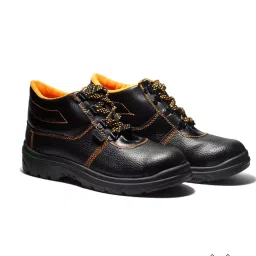 Robustt Safety Shoes Black, Yellow for Industrial Work-picture-44