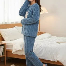 Lugo Women Printed Night suit image 4