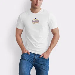 Seekbuylove Men Printed Bio Finish T-shirt image 2