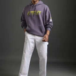 HIGHLANDER Men Printed Hooded Sweatshirt image 3