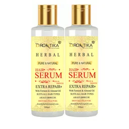 DRONTIKA Set Of 2 Herbal Hair Serum With Almond Oil - 200 ml Each-image-32