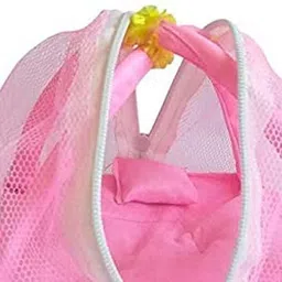 singing bird Thakur Ji Laddu Gopal Super Soft mosquito Net Bed ( SIze 0-1no,), Thakur Ji Dress image 2