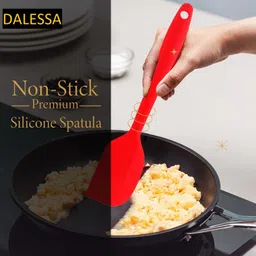 dalessa 5 Piece Kitchen Tool Silicone Spoonula Spatula and Basting Brush Spaghetti and Pasta Maker image 3