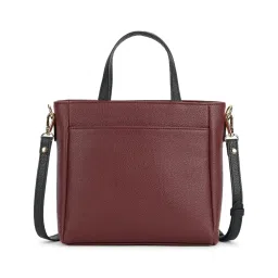 Fastrack Life Edit Cherry Textured Small Satchel image 5