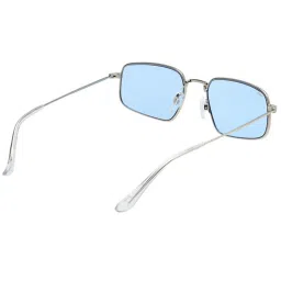 SCOTT Blue Rectangular UV Protection Unisex Sunglasses image 5