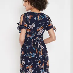 DressBerry Women Navy Blue Dresses image 5