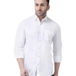 hangup Hang Up White Cotton Slim Fit Shirt-picture-45