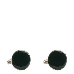 Tossido Green Solid Cufflinks-picture-24