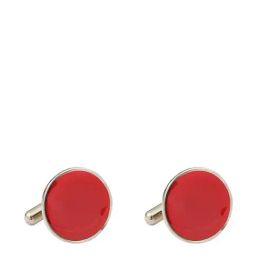 Tossido Red Solid Cufflinks-picture-22