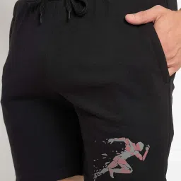 Duke Black Regular Fit Shorts image 5