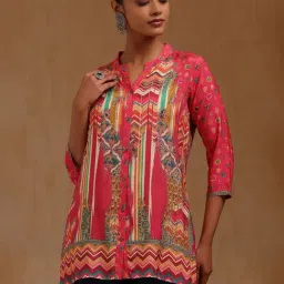 Soch Pink Cotton Printed Tunic-picture-12