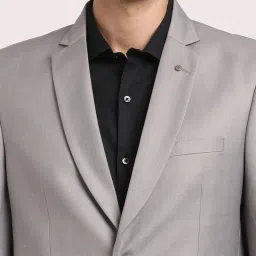 Turtle Grey Tailored Fit Two Piece Suit image 5