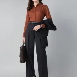 Hancock Rust Blended Solid Shirt image 5