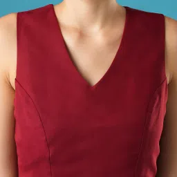 Globus Maroon Maxi Jumpsuit image 5