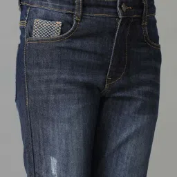 Under Fourteen Only Kids Dark Blue Slim Fit Jeans image 5