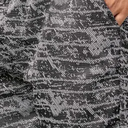 Rigo Grey Slim Fit Printed T-Shirt & Shorts Set image 5