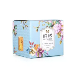 IRIS Multicolour Botanics Lilac & Peony Fragrance Lantern Candle image 5