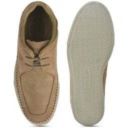 Woodland Men's Dubai Khaki Derby Shoes image 5