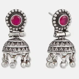 Fabindia Silver Jhumka Earrings image 5