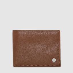 Hidesign Men Tan Textured Two Fold Wallet-picture-8