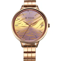 Titan Women Printed Dial & Stainless Steel Straps Analogue Watch 2703WM01-picture-35