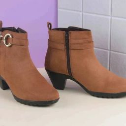 Metro Women's Brown Casual Booties-picture-21
