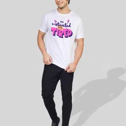 Greylongg Men Typography Printed T-shirt image 5