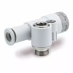 SMC JASV Series Threaded Speed Exhaust Controller, M5 x 0.8 Male Inlet Port x 4 mm Tube Outlet Port, JASV-LEA04-M5-picture-39
