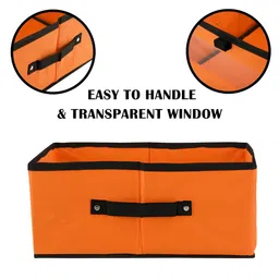 Aura Orange 12 Pieces Foldable Wardrobe Multi-Utility Organisers image 3