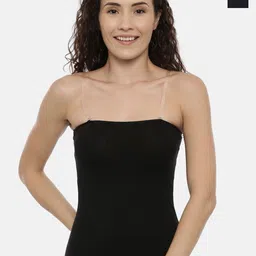 GOLDSTROMS Pack Of 2 Cotton Sleeveless Camisoles-SLP-9008-BLK-NVY image 1