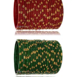 PRIYA KANGAN Red Alloy Bangle-picture-31