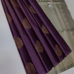 Marziyaa Ethnic Motifs Zari Silk Cotton Banarasi Saree-picture-36