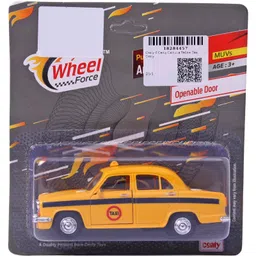 Centy Pull Back Calcutta Taxi Toy - Yellow-image-37