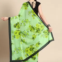 BUTA BUTI Floral Printed Pure Cotton Saree image 2