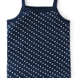 Babyhug 100% Cotton Slips With Deer Print Pack Of 3 - Pink & Navy Blue image 4