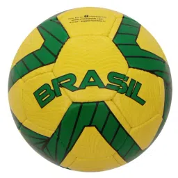 Nivia Kross World Brazil Yellow & Green Football (Size-5)-picture-10