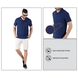 Force NXT Multicolored Cotton Regular Fit Polo T-Shirt image 5