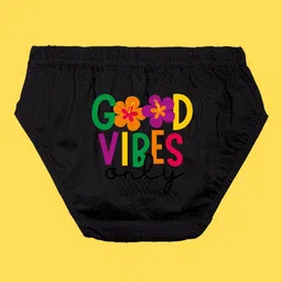 NUSYL Girls Pack Of 5 Printed Cotton Basic Briefs image 4