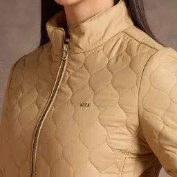 U.S. Polo Assn. Beige Regular Fit Puffer Jacket image 5