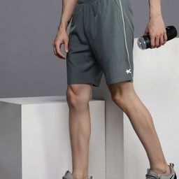 HRX by Hrithik Roshan Men Rapid Dry Antimicrobial Finish Mid-Rise Training Shorts-picture-43